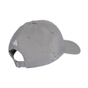Gorra de piloto del equipo Mercedes-AMG Petronas Formula One Team con flechas plateadas